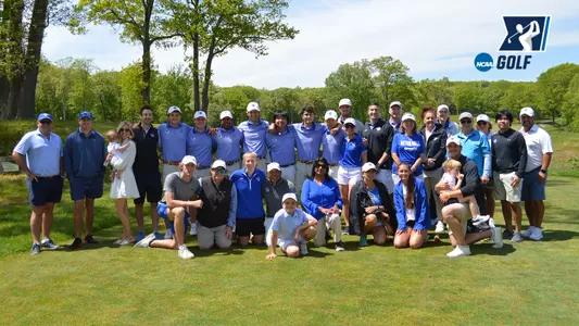 A photo of the Seton Hall gallery from round three of the NCAA Men's Golf Regional