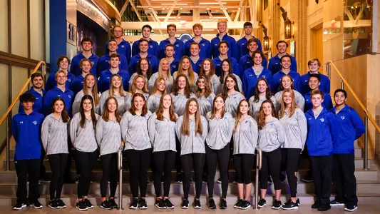 2021-22 Men's and Women's Swimming and Diving Team Photo