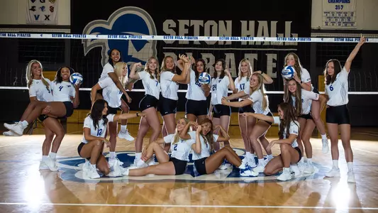 Volleyball Goofy Team Photo Before 2022 Season