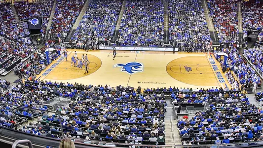 Tight Shot on Prudential Center Crowd During Villanova Game