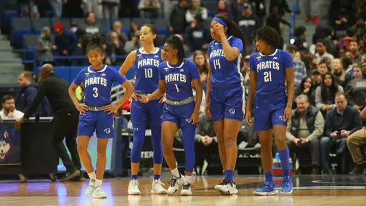 Seton Hall women's basketball team prepares to play at UConn on Dec. 21.