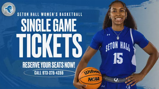 2023-24 Women's Basketball Single Game Tickets Graphic: On Sale Now Call 973-275-4255