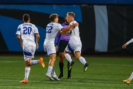 Boote and Walier Celebrating a Goal