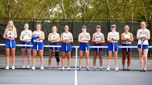 2023-24 Seton Hall Women's Tennis Team Photo