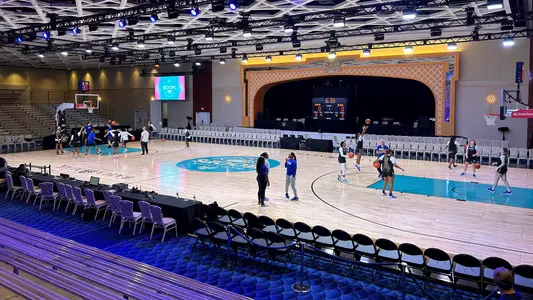 Baha Mar playing court for the Pink Flamingo Championship