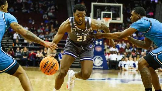 Femi Odukale Driving vs. Georgetown