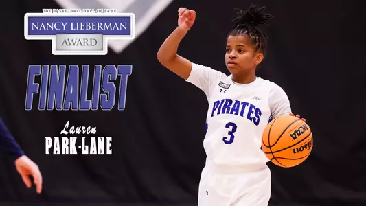 Lauren Park-Lane graphic announcing her as a finalist for the Nancy Lieberman Award