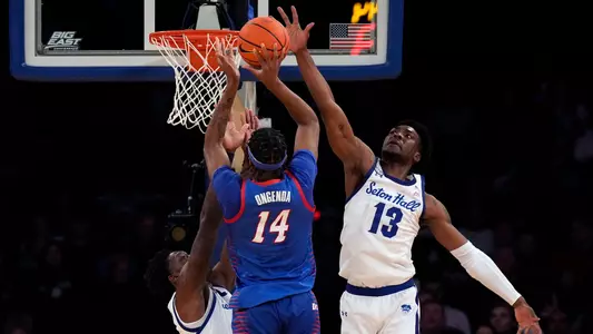 NEW YORK, NY - MARCH 8:  during the first round of the Big East Conference Tournament at Madison Square Garden on March, 8, 2023 in New York City. (Photo by Porter Binks).