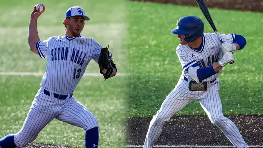 Graphic showing Devin Hack and Chris Shine - no text