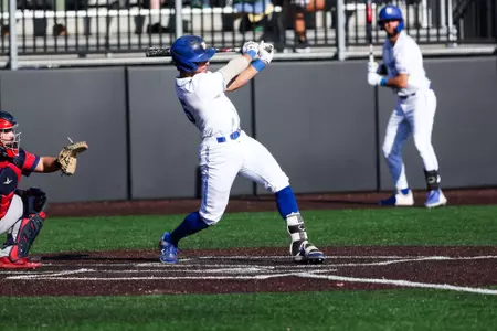 Staus Pokrovsky takes a swing against NJIT