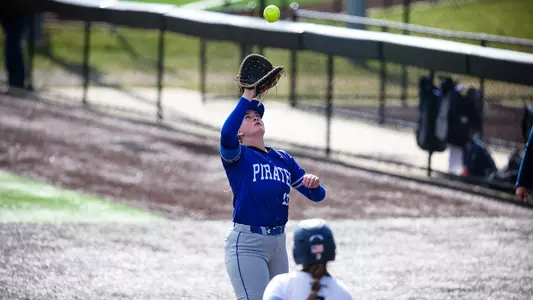 Olivia Gilbert Catching a Pop-up
