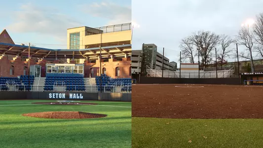 Split Screen of Mike Sheppard, Sr. Stadium & Essex County Mike Sheppard, Sr. Field