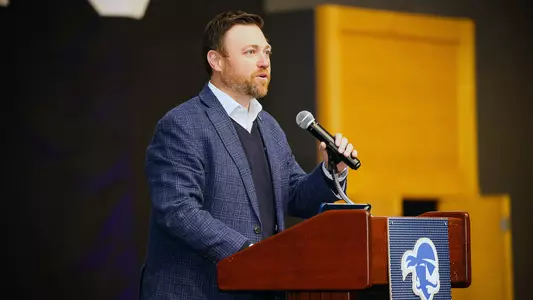 Bryan Felt Speaking at the 2023 SHUcademy Awards