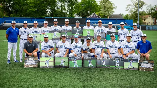 The 2023 baseball seniors on Senior Day