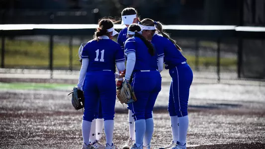Infielders Huddled SB