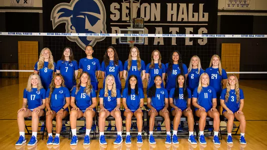2023 Seton Hall Women's Volleyball Team Photo