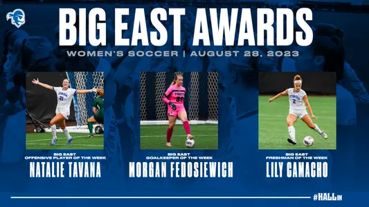 BIG EAST Women's Soccer Awards August 28