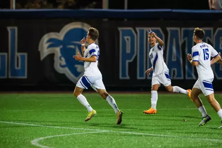Axel Berglund Celebrating a Goal