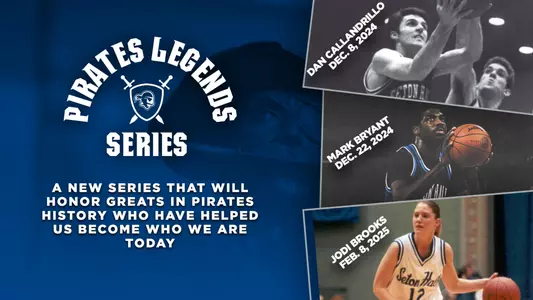 Pirates Legends Series Graphic - Dan Callandrillo, Mark Bryant and Jodi Brooks
