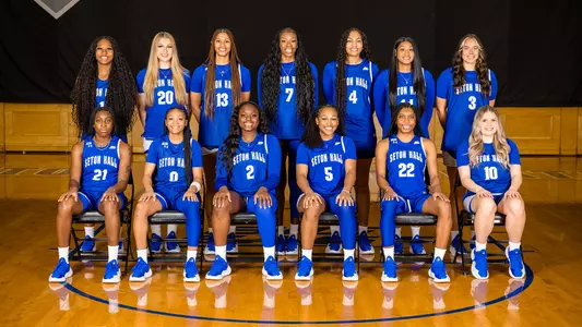 2024-25 Seton Hall women's basketball team photo
