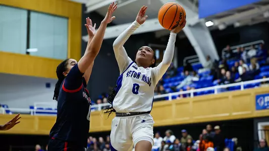 Jada Eads drives to the hoop against Howard on Dec. 6