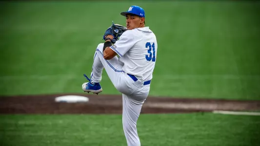 Jayson Torres throws a pitch against Wagner