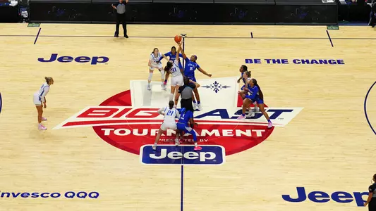 2024 Quarterfinal tipoff between Seton Hall and Creighton on March 9