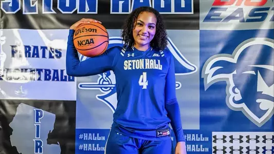 Savanna Jones poses during her official recruiting visit during the spring of 2024.