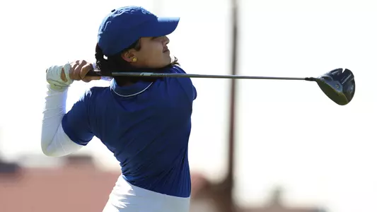 Renee Rane swings during the Grand Canyon Invitational