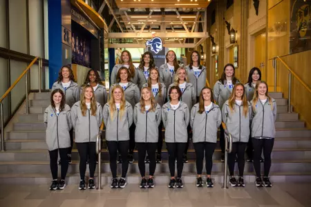 Seton Hall Women's Swim & Dive Team Photo