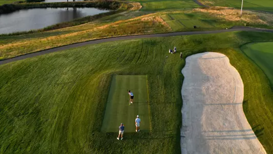Seton Hall men's golf team course photo