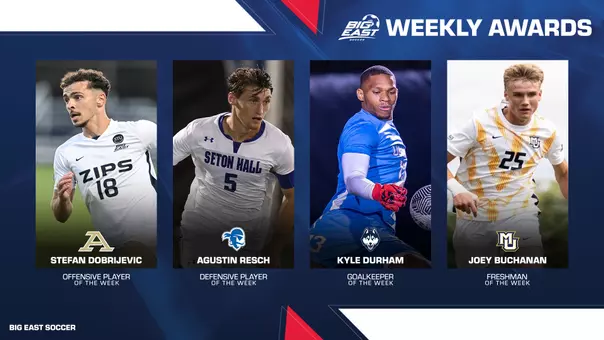 Resch Molina Lejbowicz BIG EAST Weekly Honor Roll