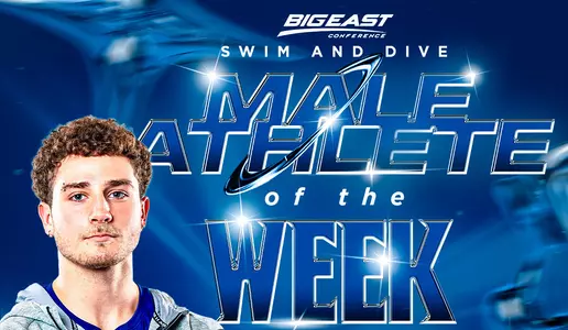 Nick Graham BIG EAST Male Athlete of the Week