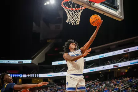 TJ Simpkins laying up against New Haven