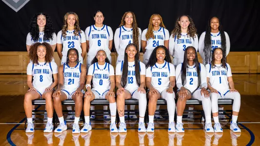 2025-26 Seton Hall Women's Basketball Team Photo