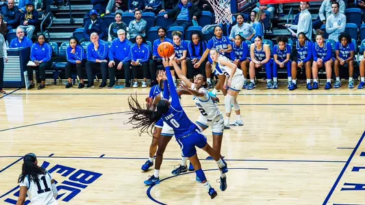 Jada Eads attempts a shot at Villanova on Dec. 19