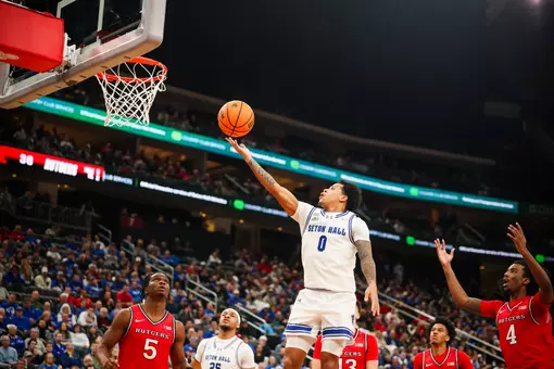 Budd Clark Layup vs Rutgers