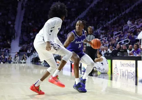 AJ Staton-McCray Dribbling vs K-State