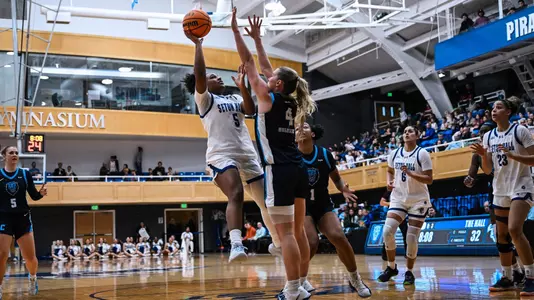 Savannah Catalon goes up for a shot against Columbia on Dec. 9