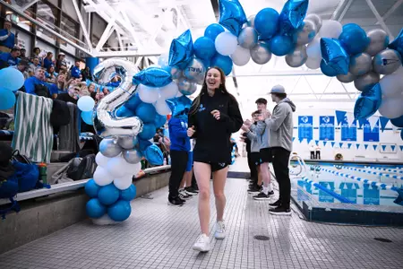 Mia Sunseri on Senior Day