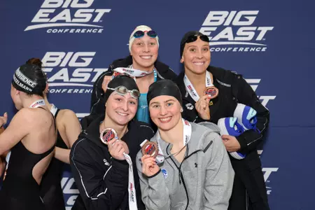 800 Free Relay Record-Breaking Team BIG EASTS