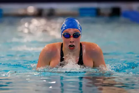 Allie Waggoner Swimming the 400 IM