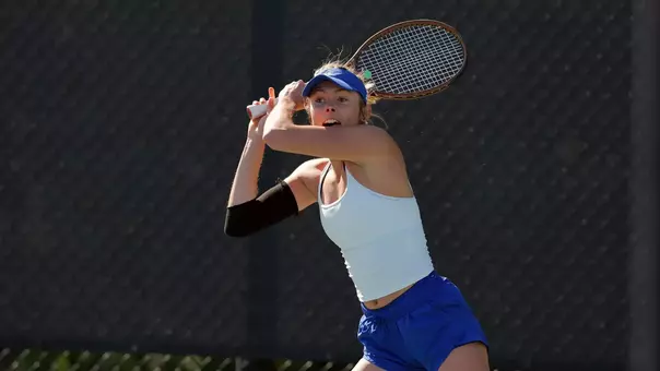 Paige Wise competing against Creighton