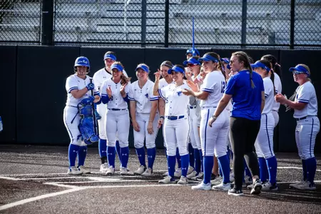 Seton Hall Softball Celebrating