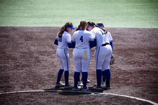 Softball Team Huddle