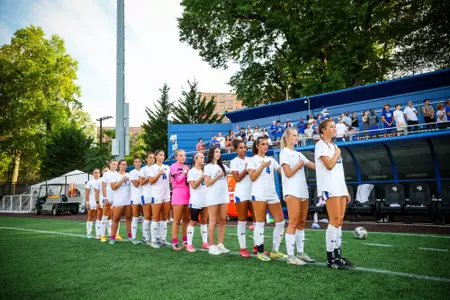 WSOC Pregame Lineup vs Monmouth