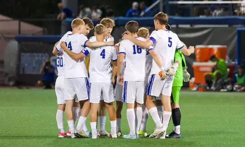 Seton Hall MSOC Huddle