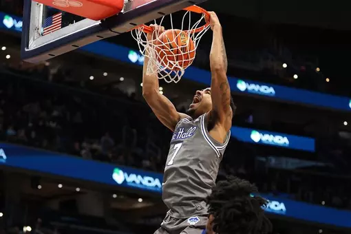 Josh Rivera Dunk vs Georgetown