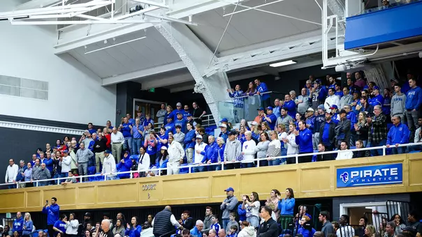 Walsh Gym crowd during 2024 NIT game