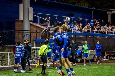 Sivert and Charlie Herley Celebrating Goal